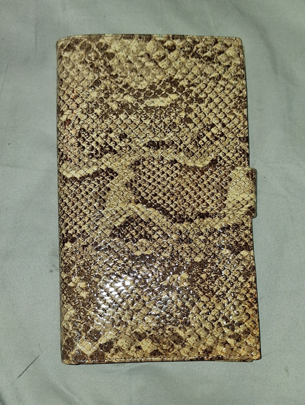 Snakeskin Italian Wallet New